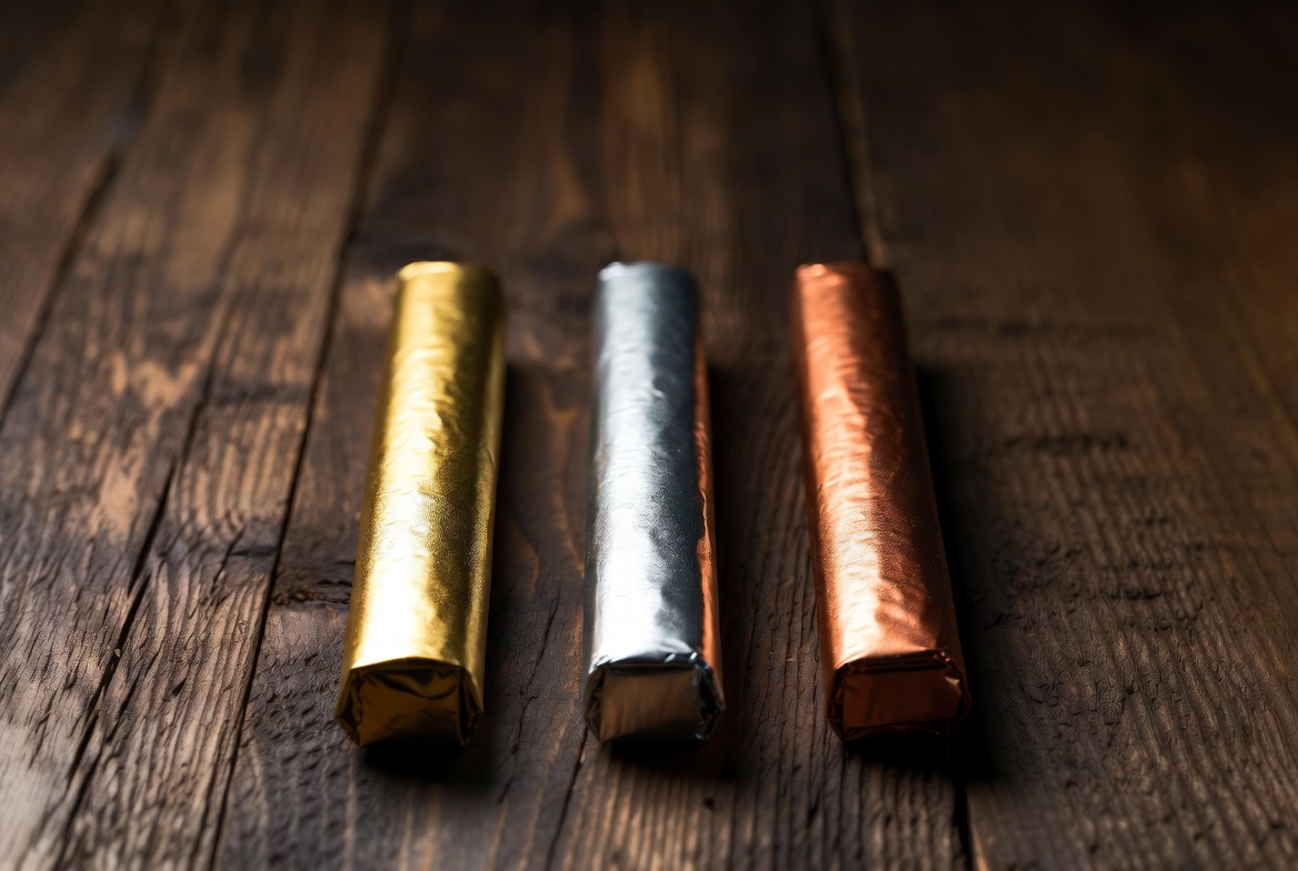 Xigar Signature Labels - Gold, Silver & Copper